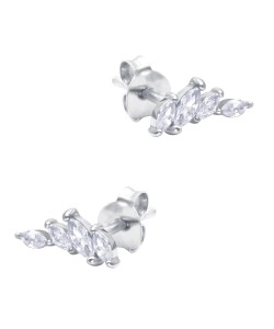 Gorgeous CZ Stone Silver Stud Earring STS-6248